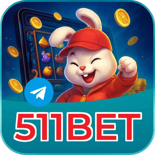 Imagem promovendo o canal oficial da 511bet no Telegram
